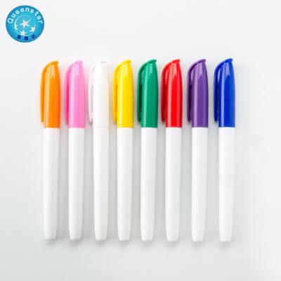 China Kids Paint Non-Toxic Permanent Check Marker Thick Body Marker Pen Set for sale