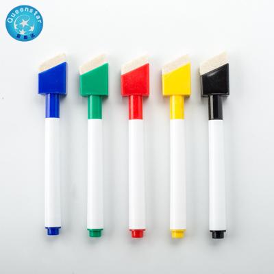 China Fashionable Whiteboard Pen Fabric Advertising White Board Marker Pen Set Erasable Non Toxic Thin Erasable Customized for sale