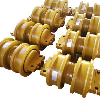 China Excavator Bulldozer Track Roller D6 for Caterpillar Bulldozer Undercarriage Parts for sale