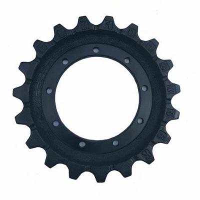 China Excavator Sk 210 Excavator Sprocket Drive Sprockets 6Y4898 Rubber Track And Indexator Support Wheel Small Crawler Mini Chain 180 For for sale