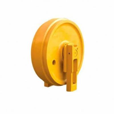 China Bulldozer Front Idler Crawler Roller Zx70 Tension Assembly Loader Track Wheel Parts Carrier /Roller Mini Excavator And Bulldozer Idler Excavator for sale