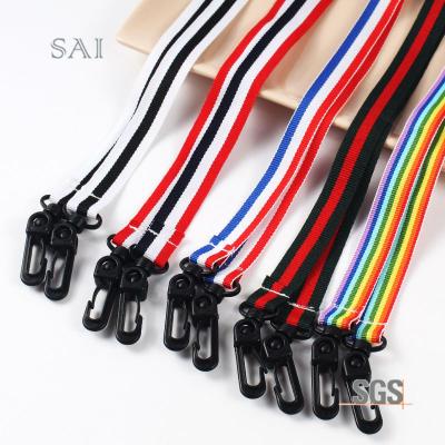 China Wholesale Face Mask Factory Price Bracket Customized Kids Adults With Clips Ties Rainbow Face Mask Lanyard for sale