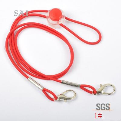 China Promotion Hot Selling Good Quality Face Masking Lanyard Holder With Adjuster Face Masking Lanyard for sale