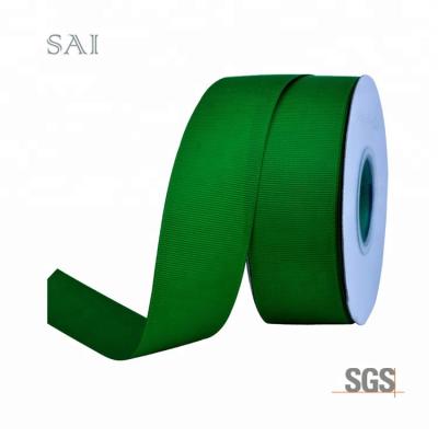 China Sustainable Double Face Polyester Rpet Ribbon Rpet Polyester for sale