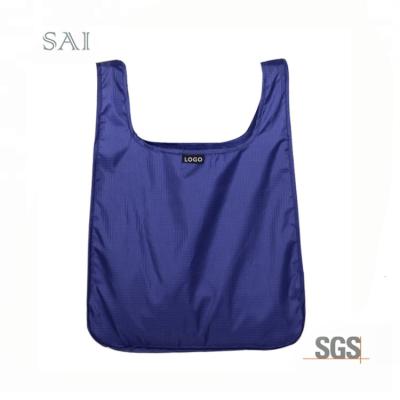 China Folding Custom Colored Foldable Rpet Shopping Bag Eco Friendly for sale