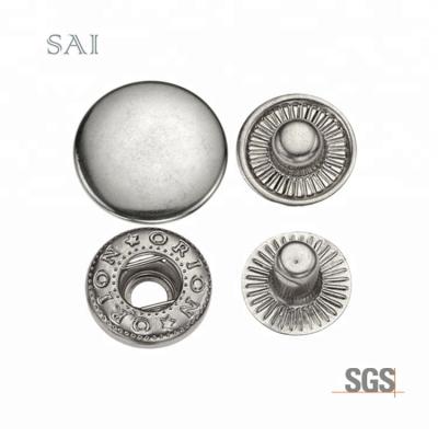 China Decorative Round 486# Metal Snap Button Spring Break Dry Cleaning Button for sale