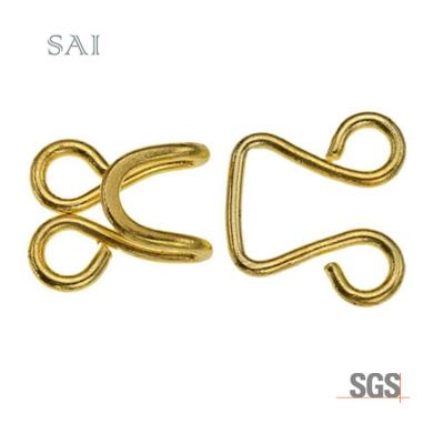 China Factory Wholesale Styles SMH07to SMH12 Collar Hook And Eye Fastener Eco-friendly Nickel Free Various for sale