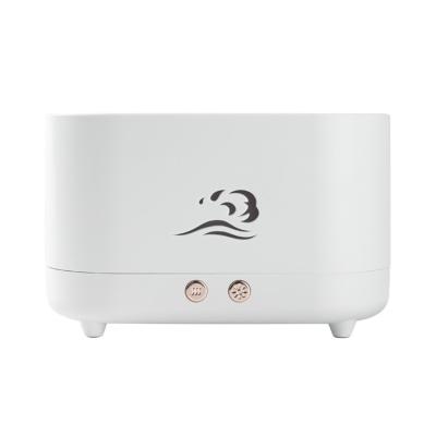 China Household Flame Aroma Diffuser 3D Light Flame Scent Diffuser Flame Air Humidifier for sale