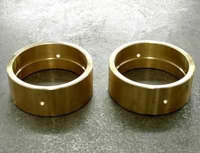 China Heavy Loading Capacity Engine Bimetal Bushing Process Hasping With Zinc Plating for sale