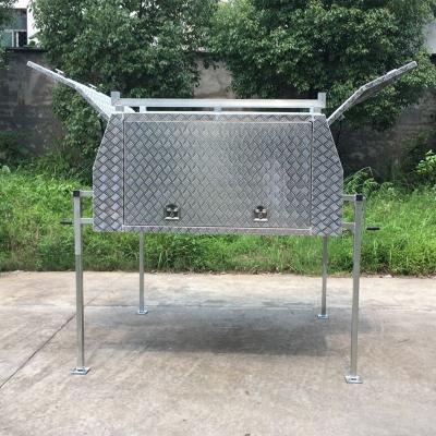 China Sit on the bed or your HOT SALE Workshop and Garage UTE Aluminum Canopy with Jack Off System for sale