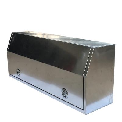 China Rest on the flatbed or your aluminum workshop and garage box truck 1450x530x820mm Front Opening Toolbox 2.5mm Ute Tool for sale