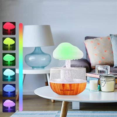 China Smell 2023 New Design Night Light Quiet Cool Aroma Diffuser Comfortable Essential Oil Diffuser Mist 7 Colors For Home Office for sale