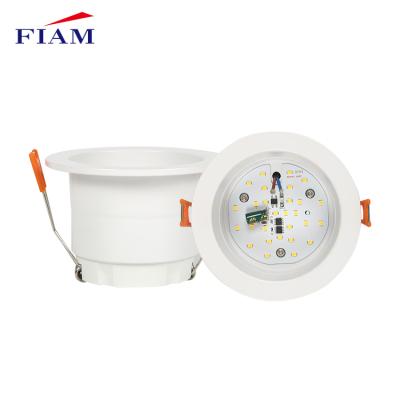 China DOB 8w 12w 15w 24w 30w Modern Round Aluminum Commercial New Design Spring Down Light for sale