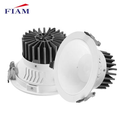 China Modern Indoor High Brightness Steel Cob 5w 7w 10w 20w 30w Recessed Led Downlight for sale