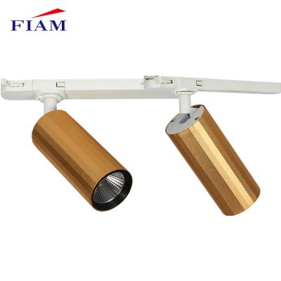 China Wholesale Price Bridgelux Chip 20w 30w Modern Gold White Anti Glare Cob Led Track Light for sale