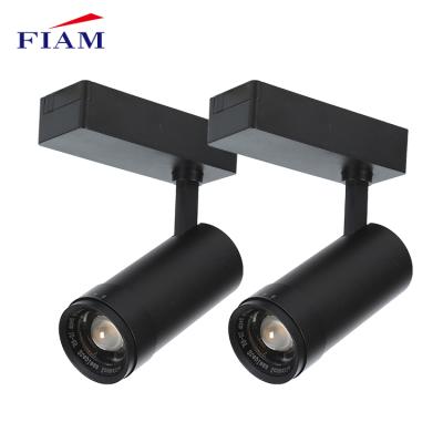 China New Design Bridgelux Modern Zoom Lamp COB Stand 10watt 20watt 30watt Aluminum Led Track Light for sale