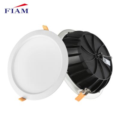 China Modern Ce RoHS Certified Indoor Light Fixture 6w 9w 15w 18w 24w 36w Aluminum Ceiling Led Downlight for sale