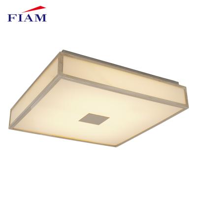 China Modern Rectangular 60w Ceiling Light Fixture High Quality Outdoor Mounted Vintage Steel E27 Glass for sale