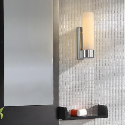 China Modern Contemporary Contracted Decor Ip44 8w 12w 24v Indoor Glass Led Wall Light for sale