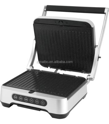 China Non-stick Coating for Hot Sale Kitchen Appliances Touch Health Grill Panini Easy Clean Indoor Portable Electric Press for sale