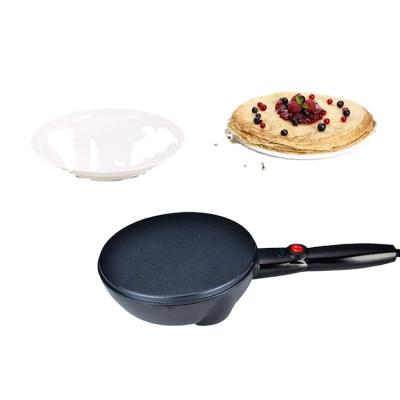 China Nonstick Coating for Easy Clean Control 800W Thermostat Nonstick Electric Portable Mini Pancake Crepe Maker for sale