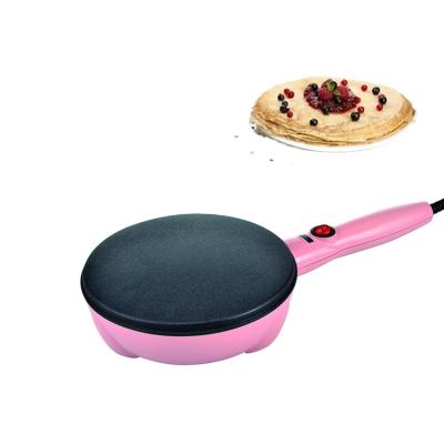 China Non-stick Coating for Sales 800W Easy Clean Hot Electric Handheld Pancake Maker Portable Crepe Maker Machine for Home Use for sale