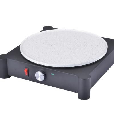 China Non-stick coating for electric pancake pancake 1000W easy clean hot sale non-stick coating maker for sale for sale