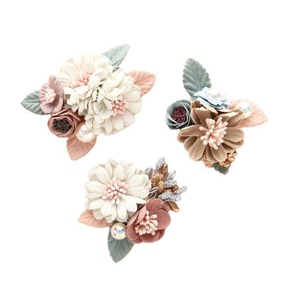 China New Cute Fashion Flower French Hairpins For Children's Hair Accessories for sale