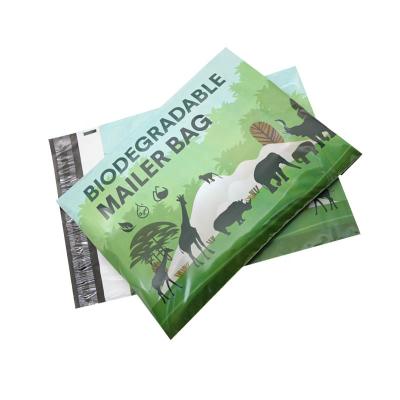 China 10x13 Eco-friendly mailer wholesale mailer bag green mailing shopping bag polly bag for sale