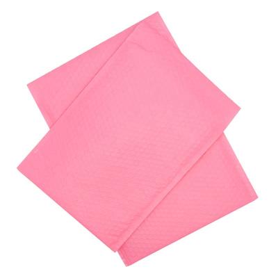 China Eco-friendly Light Pink Wholesale Cheap Price Advertisement Bubble Self-Seal Plastic Bubble Bag for sale