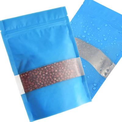 China Moisture Proof Aluminum Foil Mylar Zip Lock Bags Custom Printed Mylar Packaging Bags Stand Pouches Food Storage for sale