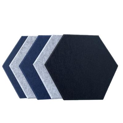 China Modern Classroom For Soundproof Studio Sound Proof Acoustic Panels Interior Decoration Hexagon for sale