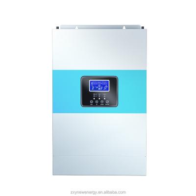 China 10kw hybrid solar inverter with 5000w inverter 58.2cm*39.5cm*21cm lithium battery low frequency solar hybrid inverter for sale