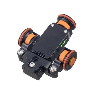 China Stable Electric Slider Motorized Pulley Car Cine Carts Rolling Skater With Wireless Remote For DLSR Camera for sale