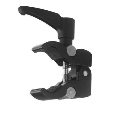 China Magic Aluminum Alloy Arm Crab Claw Clamp LCD Screen Clamp Clips Clamps Clip Studio Snap Bracket for sale