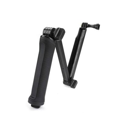 China 3 Way Selfie Arm Grip Foldable Selfie Stick Portable Handheld Monopod Tripod for sale