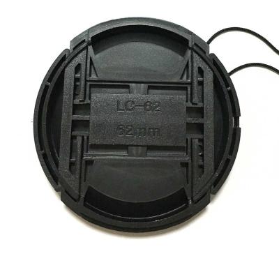 China Front Lens Cover Without Logo 62mm detachable plastic compatible for all SLR/DSLR for sale