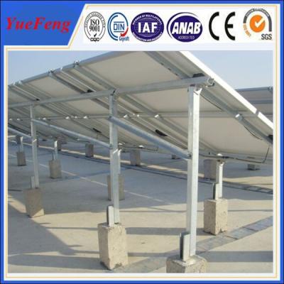 China Ground Solar Mounting Racks, Aluminum Racks for Solar Panels for sale