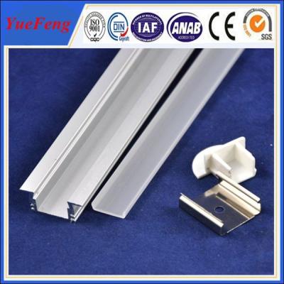 China T Shaped Aluminum Extrusion , Metal Extrusion Profiles For LED Lighting for sale