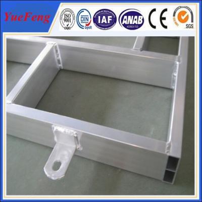 China Welded aluminum frame with ISO and RoHS Certificate, aluminum welding profiles for sale