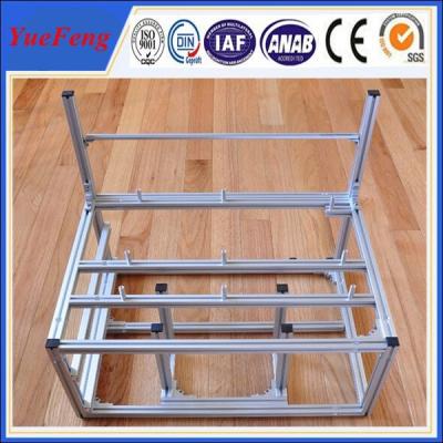 China custom aluminum extrusion computer cases, china aluminum frame for natural anodized for sale