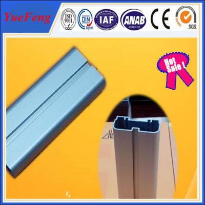 China 6063 T5 anodized aluminum blue flat bar / aluminium bar price per kg,  led light alu bar for sale