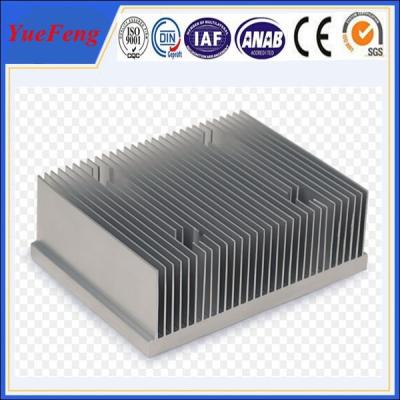 China New arrival! extruded aluminum sinks/ aluminum radiator fins short cut aluminum profile for sale