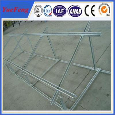 China Solar panel mounting rail aluminium profile, China Aluminium Profiles exporter for sale