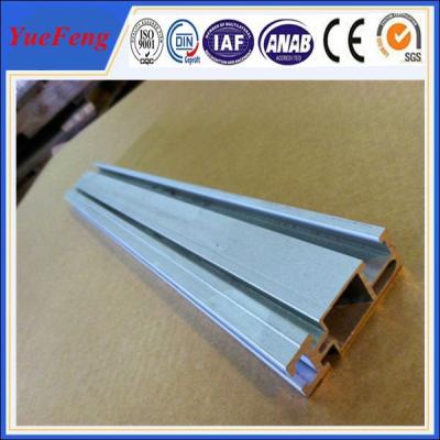 China Solar panel mounting aluminum rail solar mounting rail, solar rails anodized aluminium for sale