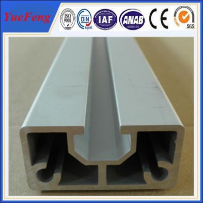 China custom aluminum extrusions with natural anodizing, aluminum extrusion shapes for sale