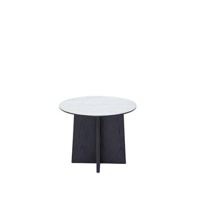 China 2023 New Trending Designs Multifunctional Round Tempered Glass Ceramic Coffee Table for sale