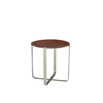 China 2023 New Design Durable China Made Low Price High Quality MDF Natural Solid Wood Side Table for sale