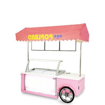 China Other Products New Style Hot Freezer Glass Top Mini Ice Cream Display Freezer for sale