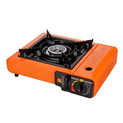 China Wildcamp Modern Indoor Outdoor Gas Stove Automatic Ignition Use for Butane Portable Camping with Carrying Case for sale